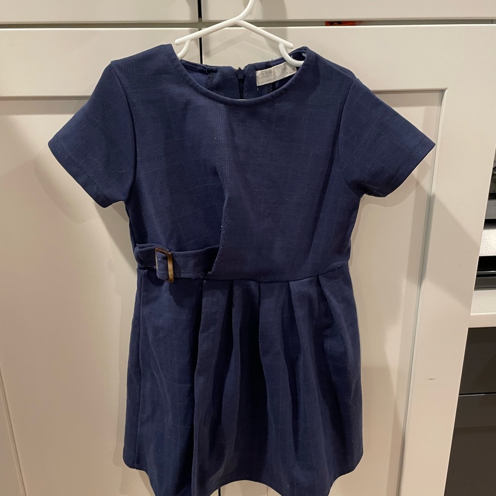 Adorable navy blue Zara dress